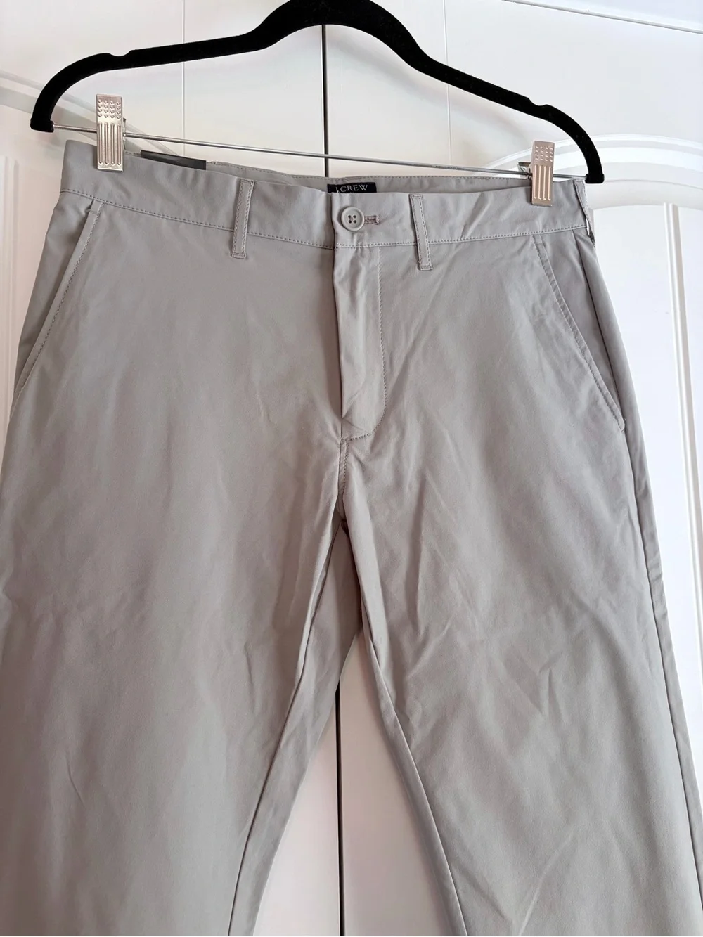 J.Crew Flex Chino Pants Men's Size 28 x 32 Gray Slim‎ Fit Style AA712 Casual NWT
